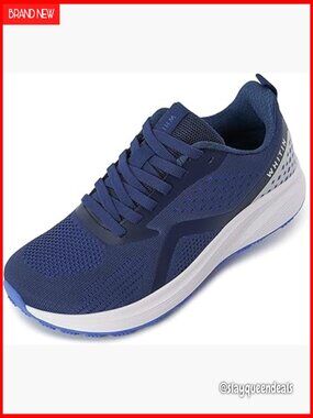 Wide Toe Box Sneakers for Walking & Running, Lightweight Breathable Mesh